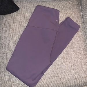 Purple leggings